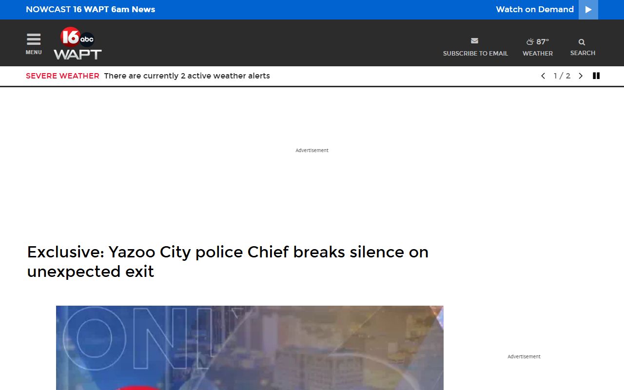 Yazoo County traffic enforcement and Yazoo City police-chief search news coverage